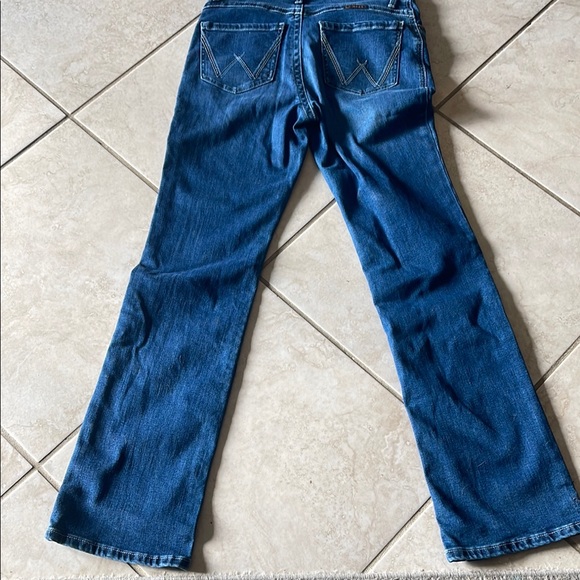 Wrangler Women's Boot Cut Jeans - Dark Blue - Picture 4 of 5